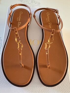 Dioriviera C'est Dior Thong Sandal New with box size 39